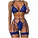 Produktbild Rrunsv Sexy Dessous Damen für Sex, Sexy Erotische Dessous-Set Dessous Reizwäsche Set für Damen Schulmädchen mit Karierte Minirock Faltenrock Lingerie Negligee Cosplay Party Kostüm S-XXXXL
