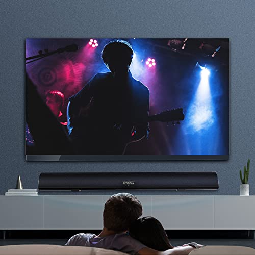Bestisan 100 Watt 40 Inch Tv Sound Bar, Home Theater System Wired And Wireless Soundbar Speaker(Bluetooth 5.0, 105Db, Dsp Audio, Bass Adjustable, Wall Mountable) #TOP5