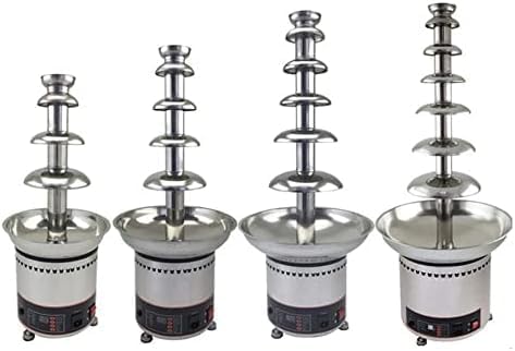 Fonte De Chocolate Comercial De 4/5/6/7 Camadas, Máquina De Casca...