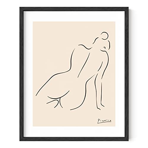 HAUS AND HUES Picasso Line Drawing Poster - Pablo Picasso