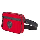 [Pajar] パジャール OSKAR BELT BAG ポーチ ショルダー ウエストバッグ ポシェット ミニ カバン (レッド)