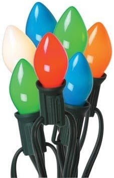Celebrations Indoor/Outdoor Light Set Multi-Colored Ceramic Ul Listed