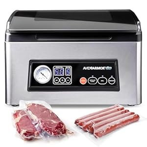Avid Armor Ultra Series USV32: Premium Chamber Vacuum Sealer Machine High-Performance Vacuum Chamber Sealer for Professional and Home Use, Ideal Commercial Vacuum Sealer Machine for Food Preservation