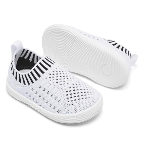 Image of MORENDL Baby Toddler Walking Socks Non-Slip Breathable Unisex Casual Sneakers