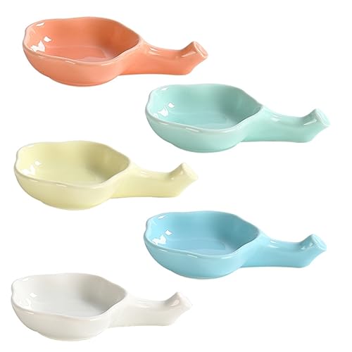 Zerodeko 1Pc Elegância Graceling Pauzinho Colher Rack Molho De Soja Pratos Pauzinhos Resto Titular P