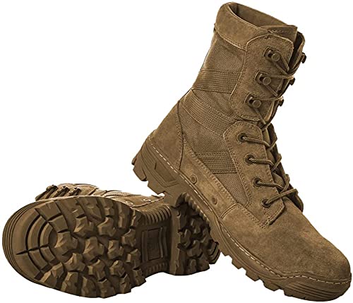 YEVHEV Tactical Men's Boots Shoes Uniform Working Climbing Travel Hiking