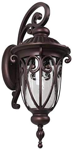 KY LEE 外灯 玄関灯 門灯 庭 アンティーク レトロ ブラケットライト 壁掛け照明 LED モダン 玄関 店舗 カフェ 屋外 欧風 ヨーロッパ 北欧防水 玄関灯 外灯 壁 照明 門灯 表札灯 LED欧風ランタン気泡入りポーチライト エクステリア ガーデン 屋外 ウォールライト ブラケットライト レトロ