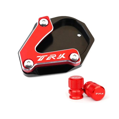 Prolongateur béquille moto TRK 502 évite la chute latérale sur sol mou