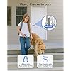 TEEHO TE003 Keyless Entry Keypad Door Lock with Handle, Electronic Digital Smart Locks for Front Door, Smart Door Knob with Code for Bedroom, Auto Lock, Passage Mode, Easy to Install, Satin Nickel