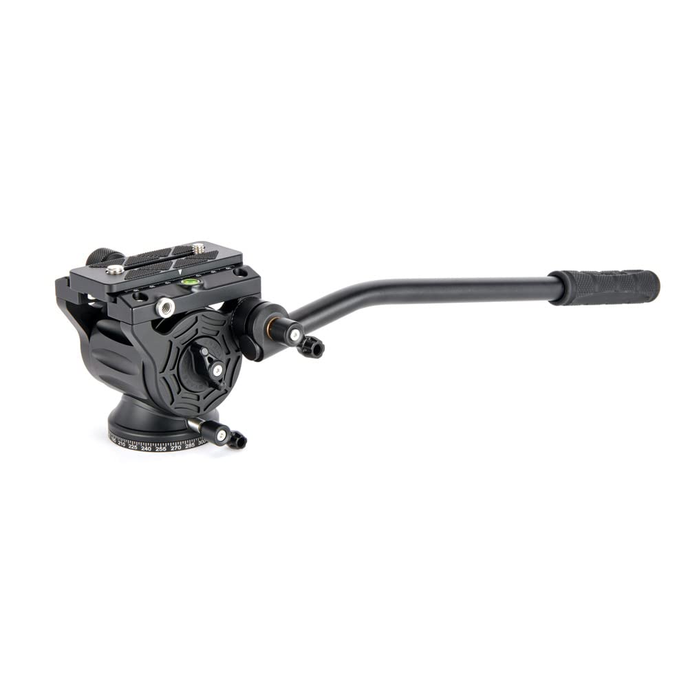 3 Legged Thing AirHed Pro Tripod Head With 360 Degree Panning Base, Arca-Swiss Compatible Ball Head Suitable For Heavier Cameras - Tripod And Monopod Compatible - Darkness (Matte Black) (AHPRODARK - View #11