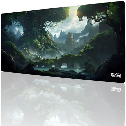 Mouse pad imperméable grand format pour éliminer les glissements de clavier sur le bureau