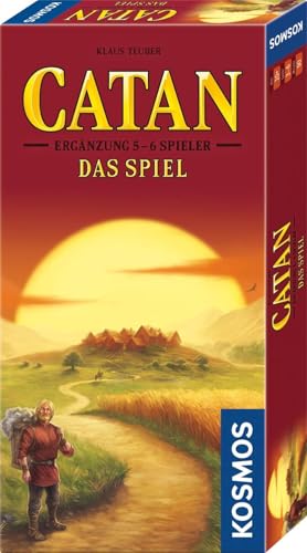 Kosmos 682699 Catan-Das Spiel Ergänzung für 5-6 Personen, Gesellschaftsspiel ab 10 Jahre für 2-6 Personen, Brettspiel aus der Welt von Siedler von Catan