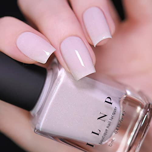 Image of ILNP Keepsake - Delicate Pale Cream Holographic Nail Polish