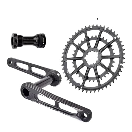 [hoCNNNZbg 165/170/175mm NN A~ 󎩓]ԃ_u`F[O 50-34T/53-39T Ή(Crank BB68 50-34,165mm)