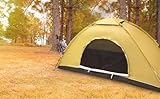 Sutekus Single Tent Camouflage Patterns Camping Tent Backpacking Tent for Camping Hiking 【Outdoor Equipment】 (Single - Khaki)