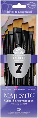 Majestic Angular Brush Set, 7/Pkg