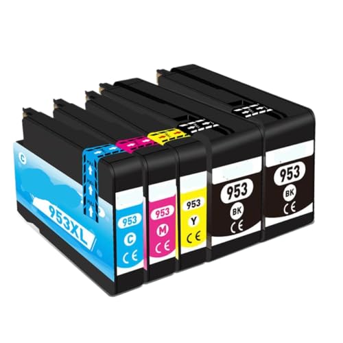 Cartouche d'encre compatible OfficeJet Pro 7740 8710 953XL réservoir haute capacité