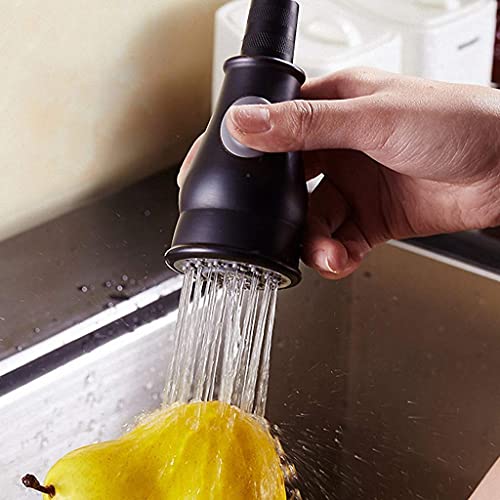 Robinet de cuisine pivotant noir pour simplifier vos repas - 7