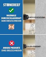 SDS Plus Bohrer Set 7 tlg 5-12 mm Betonbohrer Steinbohrer – Ansicht 4