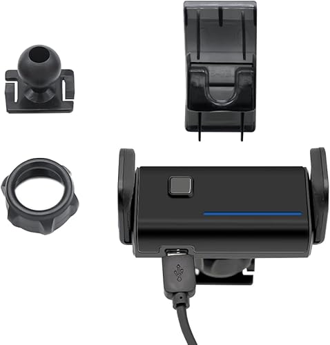 Miniatura 5 de BEERTE Soporte de teléfono para automóvil para BMW X5, BMW X6 2019-2023, BMW X7 2019-2022, sujeción eléctrica, soporte giratorio ajustable seguro y