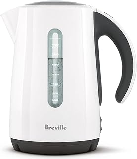 Breville The Soft Top White 1.7 Liter Cordless Electric Kettle