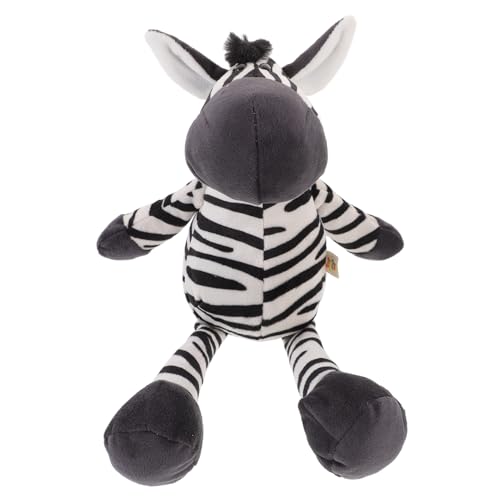 VICASKY Muñeca Cebra Suministro De Niños Animal De Peluche De Cebra Juguete Cómodo para Niños Encantador Juguete De Peluche Adorable De a Adorable Animal De Peluche Felpa Corta