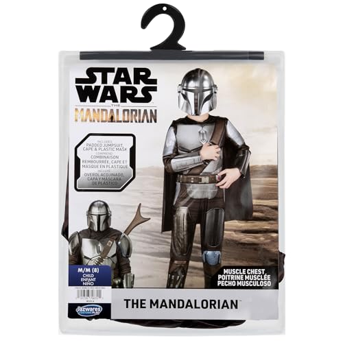 Disfraz juvenil oficial The Mandalorian Star Wars miniatura 2
