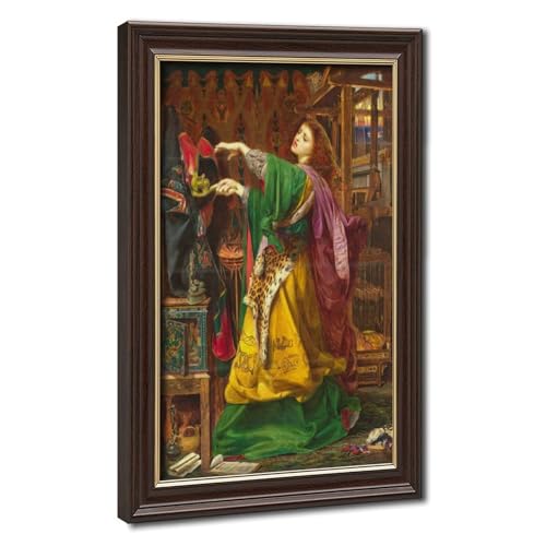 Impression sur toile Morgan Le Fay pour créer une ambiance cabinet de curiosités