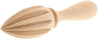 HOFMEISTER® wyciskarka do cytrusów z drewna, 15 cm, łatwe wyciskanie cytryn i pomarańczy, wyciskarka do soków do owoców cytrusowych, stabilna sokowirówka, drewno bukowe