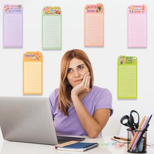 Bloc-notes enseignant ANGOLIO lot de 40 sets de listes de tâches et notes repositionnables - 7