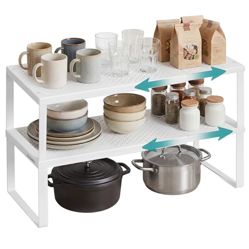 SONGMICS Juego de 2 Especieros Extensibles