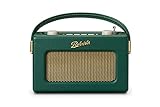 Roberts Revival UNO FM/DAB/DAB+ Digital Radio with Bluetooth, Dark Green