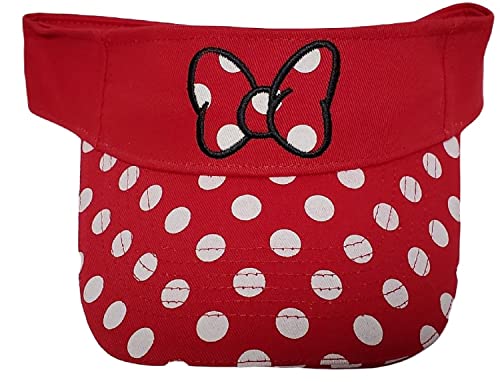 Disney-Womens-Red-Polka-Dot-Minnie-Mouse-Visor