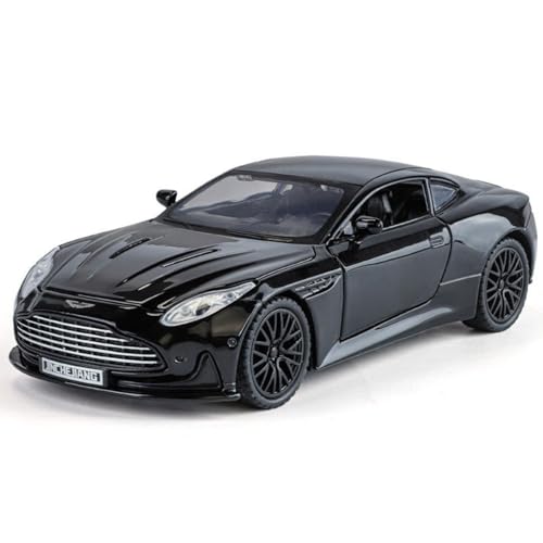 Image of Aston Martin Diecast Car Model - Premium Metal Supercar Toy with Pull-Back Action, Opening Doors & Realistic Detailing | Luxury Scale Model Collectible for Boys, Men & Car Enthusiasts