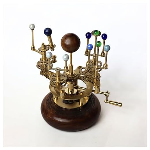 Cosmos Museum Solar System Brass Orrery