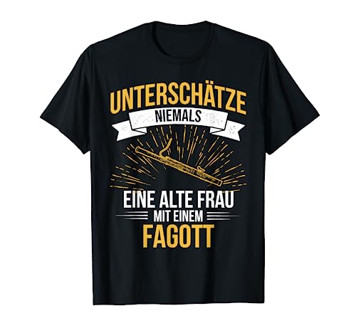Fagottist Fagott T-Shirt