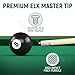 Players Set of One Piece House Pool Cue Sticks - Professional Quality for Commercial Or Residential Use (4 Cues)