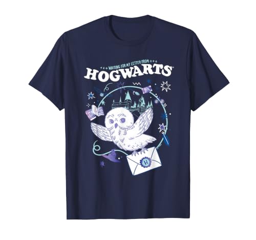 Image of Harry Potter Hedwig Delivering Hogwarts Letter T-Shirt