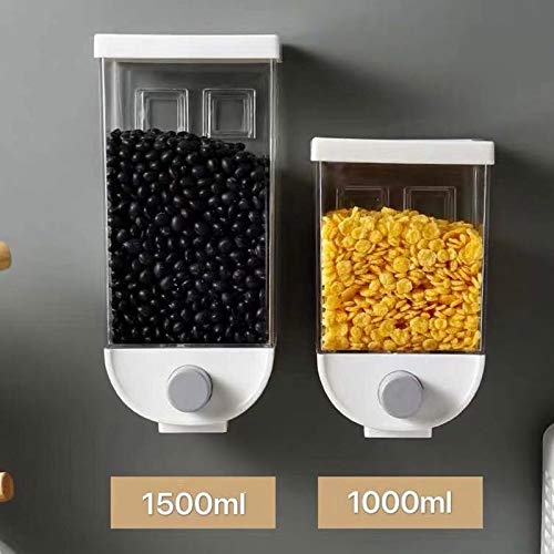 Distributeur de nourriture murale et boîte de stockage de riz