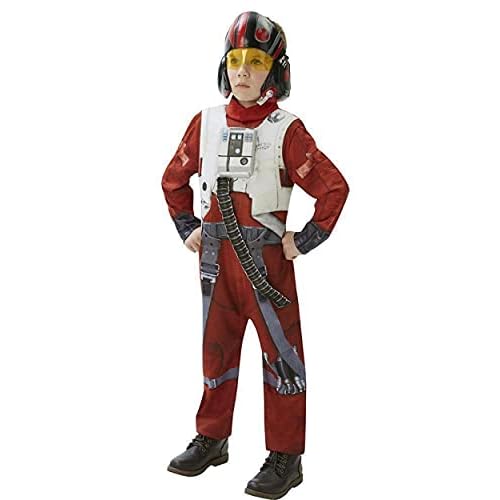 Star Wars - Disfraz de Xwing Fighter, Episode 7, Deluxe, para niños, Multicolor, 9-10 años (Rubie'S 620266-XL)