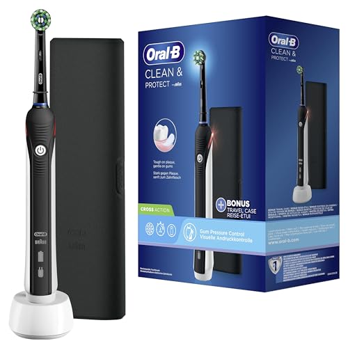 Braun Oral-B Clean & Protect Black Edition with Reise-Etui