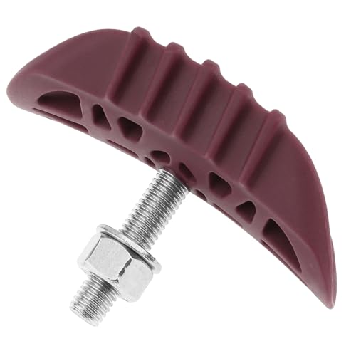 Image of Windance Wheel Rim Lock Inner Tire Lock Replacement for Motorcycle Motocross Dirt Bike Pit Bike (Maroon, 1.85inch)