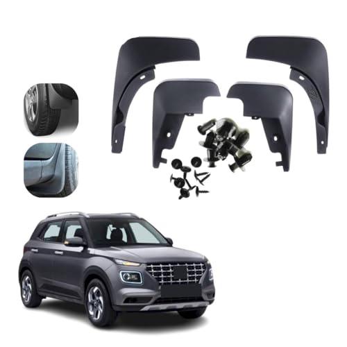 Image of KyloXtreme MUD Flap | All-Terrain Mud Flap Set - Durable Splash Guards for Cars and Trucks, Offering Maximum Protection from Mud, Gravel, and Water for Cleaner and Safer Rides Suitable for VENU-E