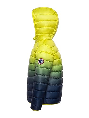 Image of Rokka&Rolla Boys' Reversible Lightweight Water-Resistant Puffer Jacket | Lightweight Breathable Reversible Puffer Makes A Hooded Winter Coat For Boys To Wear During Cold Weather Activity