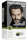 Naturtint Mens Permanent Hair Color for Hair Beard and Mustache (3N Dark Chestnut Brown)