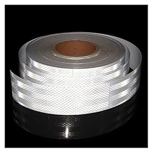 5CMX9M Reflecterende tape stickers moto zelfklevende tape rood wit geel fluorescerende stickers vinyltape voor auto…