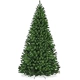 Best Choice Products Artificial Christmas Tree, 12ft Premium Unlit Realistic Spruce Holiday Décor w/Dense Branches, Easy Assembly, Metal Base