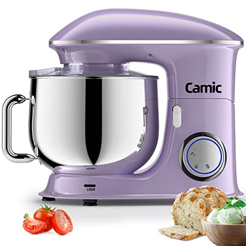 1500W Küchenmaschine Knetmaschine Camic 8L Küchenmaschine Rührgerät Multifunktionsmischer geräuscharm leistungsstark und…