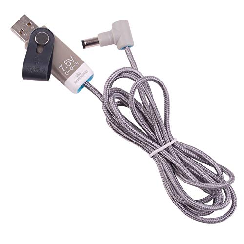 myVolts Ripcord USB to 7.5V DC Power Cable Compatible with Roberts Revival RD70 DAB Radio