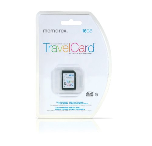 Carte mémoire SD HC 16 Go Memorex Medien M10018 Travel Card